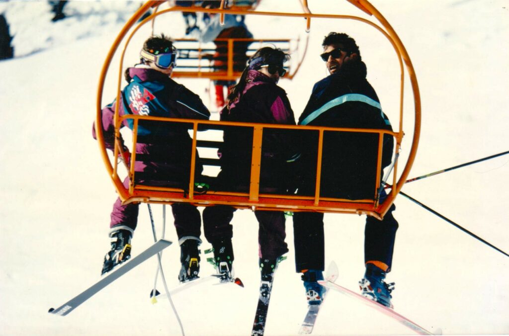#ski instructor, #meribel, #3valleys, #ski instruction, #winter olympics 1992